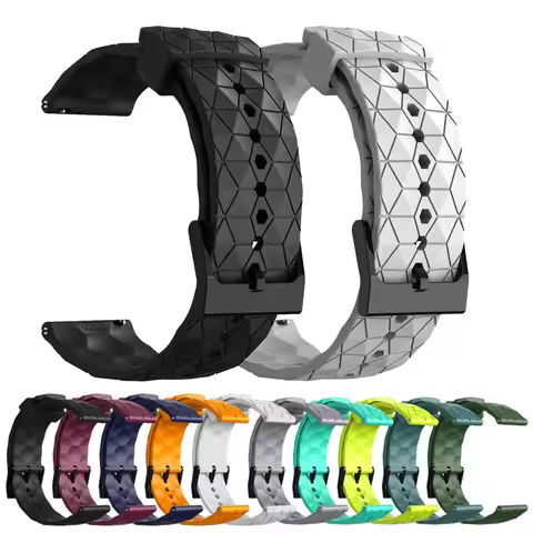 22mm Silicone Strap For Samsung Galaxy Watch 46mm Gear S3 Frontier Classic Wristband For Galaxy Watc