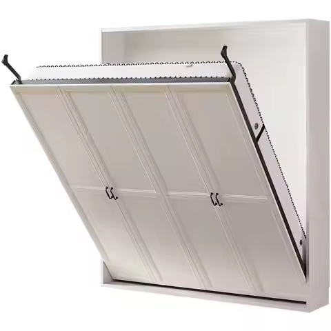 New invisible bed multi-functional folding single household small apartment hidden double Murphy bed