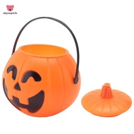 Pumpkin Candy Bucket,Halloween Pumpkin Bucket,Trick or Treat Pumpkin Bucket Jack Lantern Candy Baske