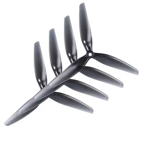 2pairs HQprop HQ 7X4X3 7040 Propeller 7*4 3-Blade Prop CW & CCW for RC FPV Freestyle 7inch Long Rang
