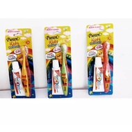 Pureen Kids Toothbrush Free toothpaste 15g below 2 years color Random