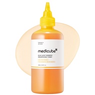 Medicube Kojic Acid Turmeric Resurfacing Toner 250ml | Niacinamide & Glycolic Acid Toner for Brighte
