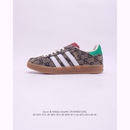 2023 Adidas originals x Gucci Gazelle Classic casual board shoes Vintage men's and women's sneakers