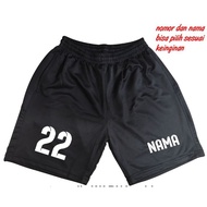 Plain shorts can add name/number