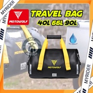 Motowolf MDL0701 40L-90L Waterproof Dry Duffel Bag Oversize Adventure Dry Sports Bag For Motorcycle,