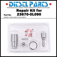 Common Rail Fuel Injector Repair Kit Overhaul Kit for Toyota 23670-0L090 295050-0180 / Toyota Hilux 