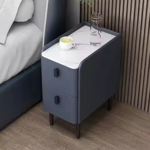 Charging Smart Nordic Night Tables Small Narrow Multifunction Storage Bedside Table Nordic Removable