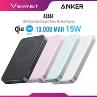 ANKER A1664 MAGGO POWER BANK 10000MAH 15W WITH ULTRA FAST CHARGE | ERGONOMIN DESIGN | WIRELESS CHARG