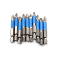 EVER New 1 PC 1/4" Hex Magnetic Non Anti Slip Long Reach Electric Screwdriver Bits PH2 Length 50mm S
