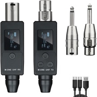 體店鋪/SF (1-1 $598/1-2 $788)UHF Wireless XLR Transmitter & Receiver Plug-on Wireless Microphone System