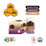 JJ Jia Jia Manuka Honey Passionfruit Drinks 4 x 300ml