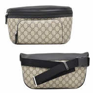 【門市全新現貨】GUCCI  GG Supreme 塗層帆布防刮胸包腰包 779843 (附原廠防塵袋)