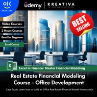 Excel Course - Real Estate Financial Modeling Course - Office Development | Excel Course | Excel Mas