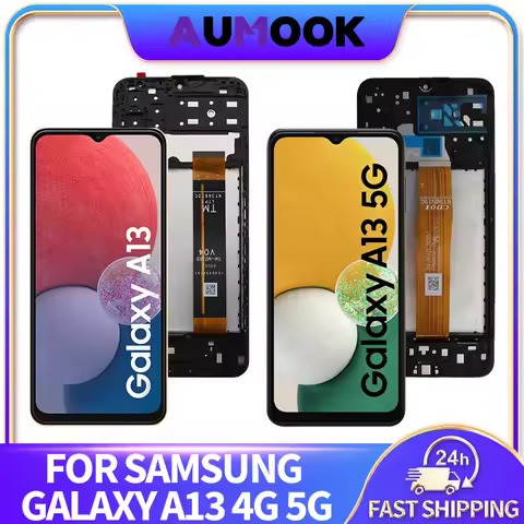 LCD Display For Samsung Galaxy A13 4G A137 A13 5G Touch Screen Digitizer Assembly A135F A136U A137F