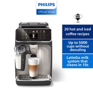 Philips EP5547 | LatteGo milk system | 20 hot and iced recipes | QuickStart technology | Ceramic gri