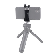 Universal Live Mobile Phone Stand Portable Adjustable 62-87mm Holder w Cold Shoe For iPhone Huawei S