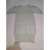 [PRELOVED] YEF BRAND KNIT TUNIC IN MISTY PINK, LD 80-95CM, AVAILABLE