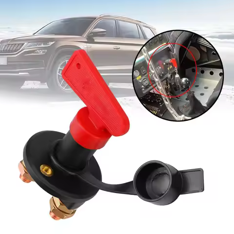 24V 12V Battery Switch Car Toggle Main Master Circuit Breaker Isolator Cut Off Tools Truck 4x4 Autom