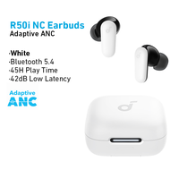 【TWS+ Stand】Soundcore by Anker R50i NC Earbuds Adaptive ANC Bluetooth 5.4 TWS 42dB Low Latency Headp