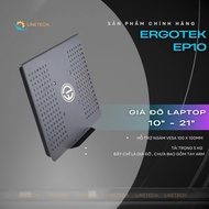 LapTop Stand - Macbook ErgoTek EP10 10 - 21 Inch - Used in a combination of monitor mounts