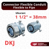 Anaconda Flexible to Pipe Connector DKJ | 1 1 1/ 2 2 inch 1 1/ 2 dim 38mm
