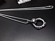 2024 Chrome Hearts 克羅心情侶韓版鏈條項鍊