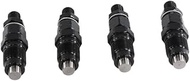 4 Pcs Diesel Fuel Injector Nozzles kit Compatible For Mazda Bravo WL WLT Compatible For Ford Courier