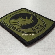 15 Formasi Tenun Taktikal Velcro 602