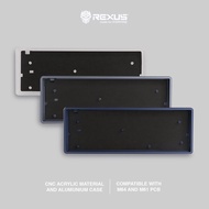 Rexus CNC Case Keyboard Gaming Daxa M64 / M61 Barebone 61 Keys 64 Keys