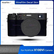 NIT Hinefilm Skin for Fujifilm X100 VI Camera Skin X 100 VI Sticker FOR Fuji X100VI Camera Protectiv