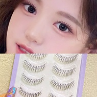 AMZBEAR ขนตาปลอมเกาหลี ขนตาปลอม ขนตาปลอมขนมิงค์ 5คู่ ขนตาปลอมติดเอง Eyelashes ขนตาปลอม รูปตัว V แบบใ