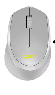Logitech | เมาส์ไร้สาย Logitech M330 Silent ลดเสียงรบกวน 90% ด้ามจับตามหลักสรีรศาสตร์ สำหรับเดสก์ท็อ