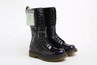 【~希望~完美馬汀】Dr. Martens VEGAN 1B99 1914 14孔 ~7天鑑賞免運可分期~ 拉鍊 紫色