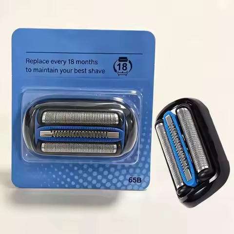 Replacement Head 65B Compatible With Braun 5/6 Shaver 50-R1000s 50-B1200s 50-B1300s 50-R1320s 50-R13