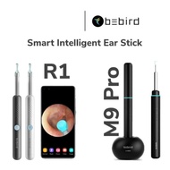 HITAM Bebird R1 Smart Visual ear stick Camera Earplugs - M9 PRO Black