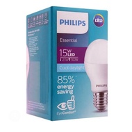 PUTIH Philips Essential LED BULB 15W 15Watt E27 White(6500K)