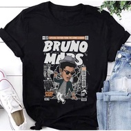 2024 t shirt for men gift Bruno Mars Comic Style T-Shirt, Bruno Mars World Tour   Shirt, Bruno Fans