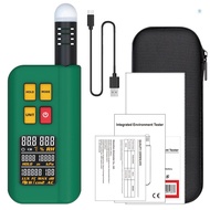 BSIDE GX1 Ambient Temperature Humidity Light Noise Altitude Tester Home Illuminance Meter Digital Di