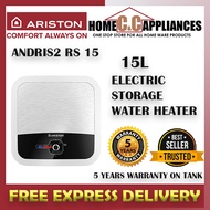 ARISTON heater ANDRIS2 RS 15 STORAGE WATER HEATER / Andris2 15 RS |FREE DELIVERY / AUTHORIZED DEALER