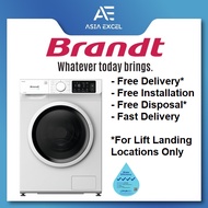BRANDT WFB394QWA 9KG INVERTER FRONT LOAD SLIM WASHING MACHINE