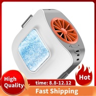 Outdoor Portable Waist Fan Hanging Neck Fan Strong Wind forSports Outdoor Working