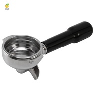 58MM Stainless Steel Coffee Machine Bottomless Filter Holder Portafilter for / Expobar Double Mouth/