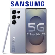 【รับประกัน1ปี】ของแท้100% Sansumg S25 Ultra สมาร์ทโฟน 7.5นิ้ว 5G เต็มจอ 16GB+1TB รองรับ2ซิม Smartphon