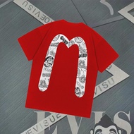 Evisu God of Fortune Spring 2026 Short Sleeve T-Shirt - Unisex Original Logo Print
