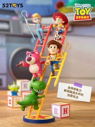 Official Toy Story Big Ladder Blind Box Climbing Stairs 52Toys Birthday Gift Figurine Cute Desk Orn