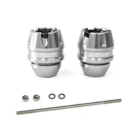 สำหรับ Zontes 368กรัม368E 368D 368เมตรอุปกรณ์อะลูมิเนียมอัลลอย CNC ท่อไอเสียกันตกก้านด้านหน้าและด้าน