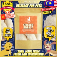 LelePets Freeze Dried Pet Food Chicken Breast/ Pet Snack/ Makanan Kucing/ Cat Dog Treat/宠物猫狗零食冻干