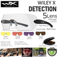 Wiley X DETECTION 5 Lens Package{1205}#Frame Matte Black