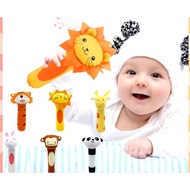 Animal Shaped Baby Rattle Toy - Baby Rattle Toy with Sound