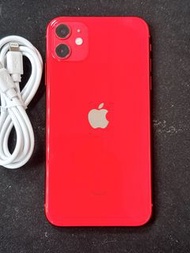 Apple iPhone 11 64GB  紅色 二手機/中古機（9成新）可用舊機貼換